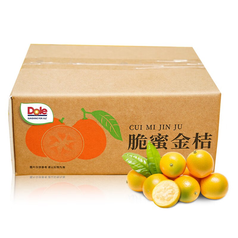 27.9元 都乐 脆蜜金桔净1.5斤