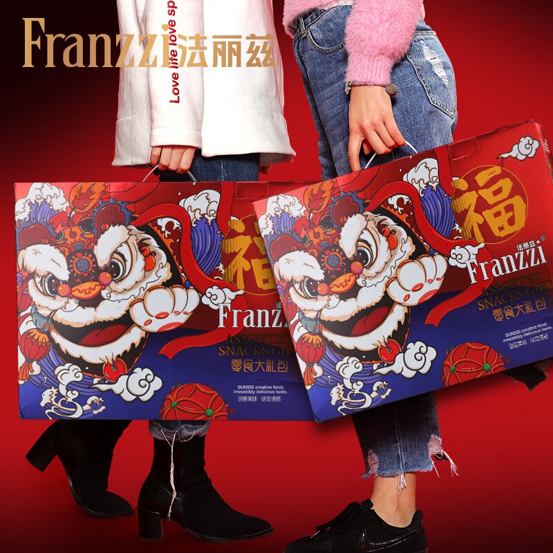 法丽兹 金狮曲奇礼盒 1179g*2箱