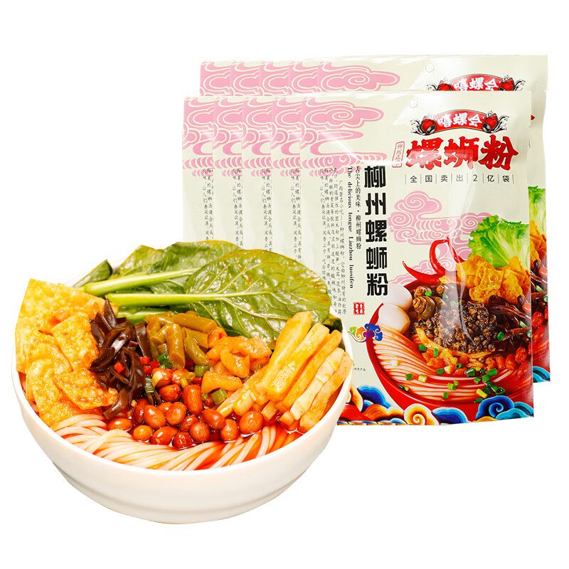 嘻螺会 经典原味螺蛳粉300g*10袋